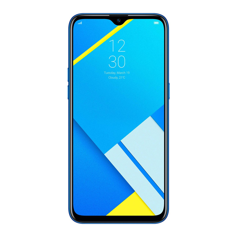 Android 9 (Pie), Mediatek Helio P22 chipset, 2 GB RAM, 6.1 Inch Display, 13 MP Primary Camera, Li-Po 4000 mAh Battery, weight 166g